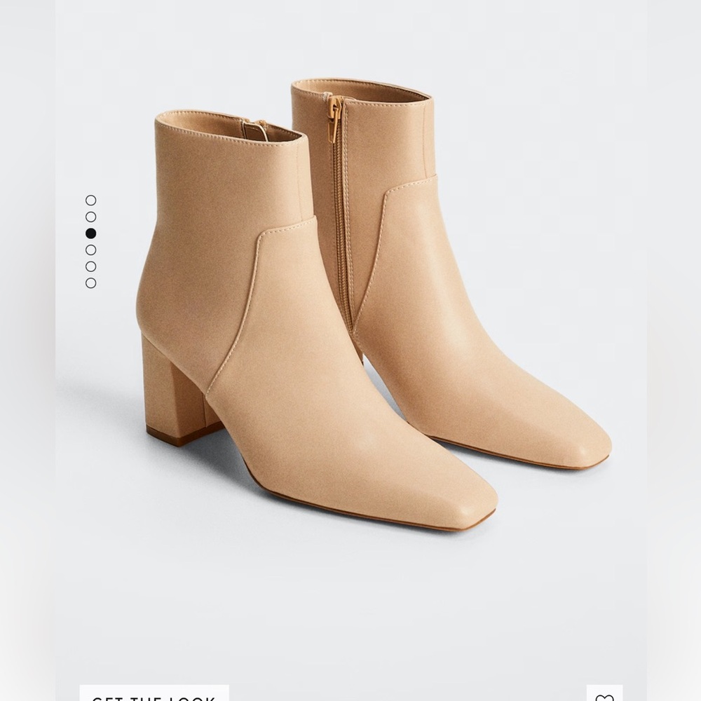 MANGO Heel Ankle Boots